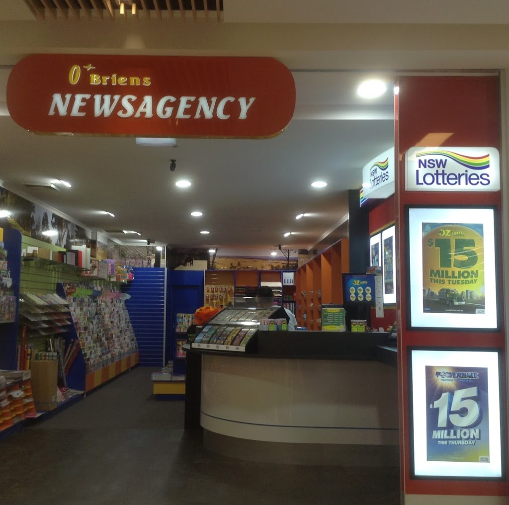 OBriens Newsagency | book store | 271-281 Windsor Street,, Shop 14 Richmond Mall, Richmond NSW 2753, Australia | 0245783908 OR +61 2 4578 3908
