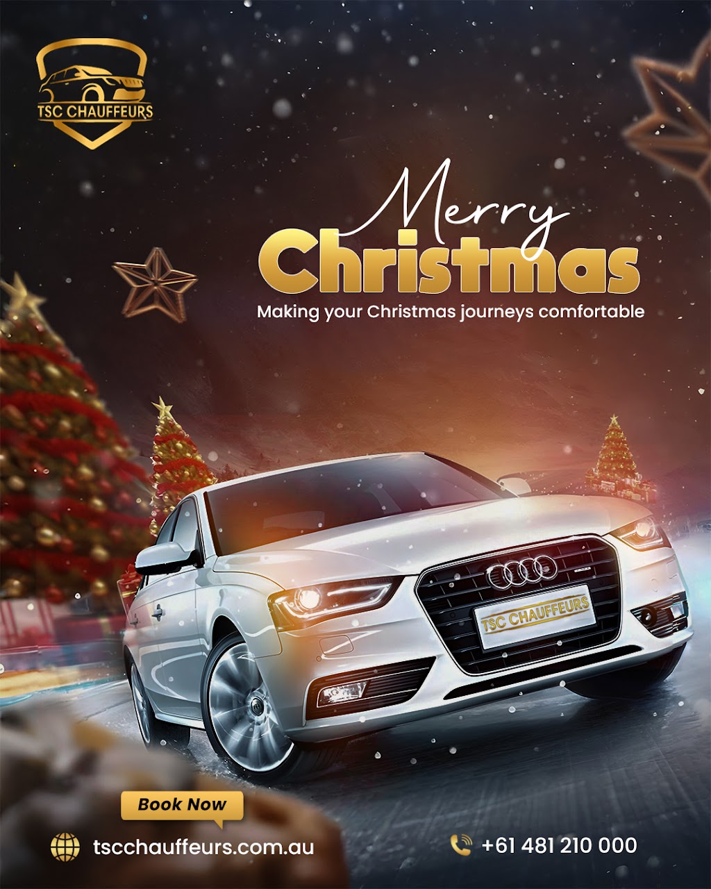TSC Chauffeurs | 1/21 Bevan Ave, Clayton South VIC 3169, Australia | Phone: 0481 210 000