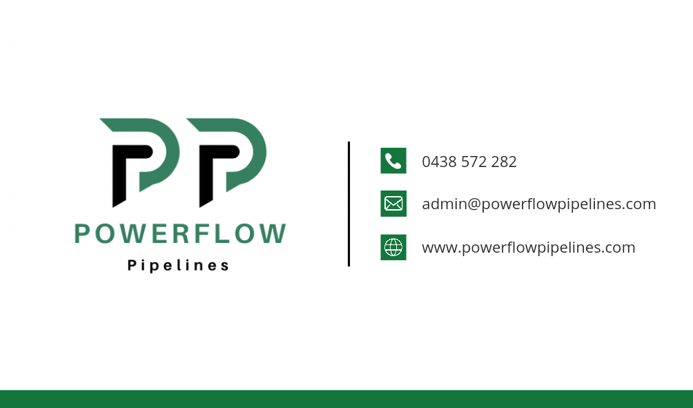 Powerflow Pipelines | Cleveland Rd, Murga NSW 2864, Australia | Phone: 0438 572 282