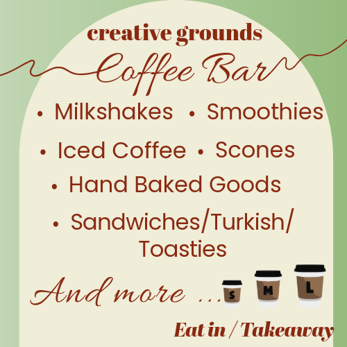 Creative Grounds Coffee Bar | 142 Church St, Gloucester NSW 2422, Australia | Phone: 0498 497 555