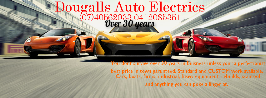 Dougalls Auto Electrics | car repair | 10 Norman St, Gordonvale QLD 4865, Australia | 0740562033 OR +61 7 4056 2033