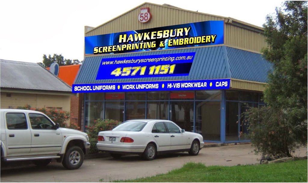 Hawkesbury Screen Printing & Embroidery | store | 2/58 Bells Line of Rd, North Richmond NSW 2754, Australia | 0245711151 OR +61 2 4571 1151