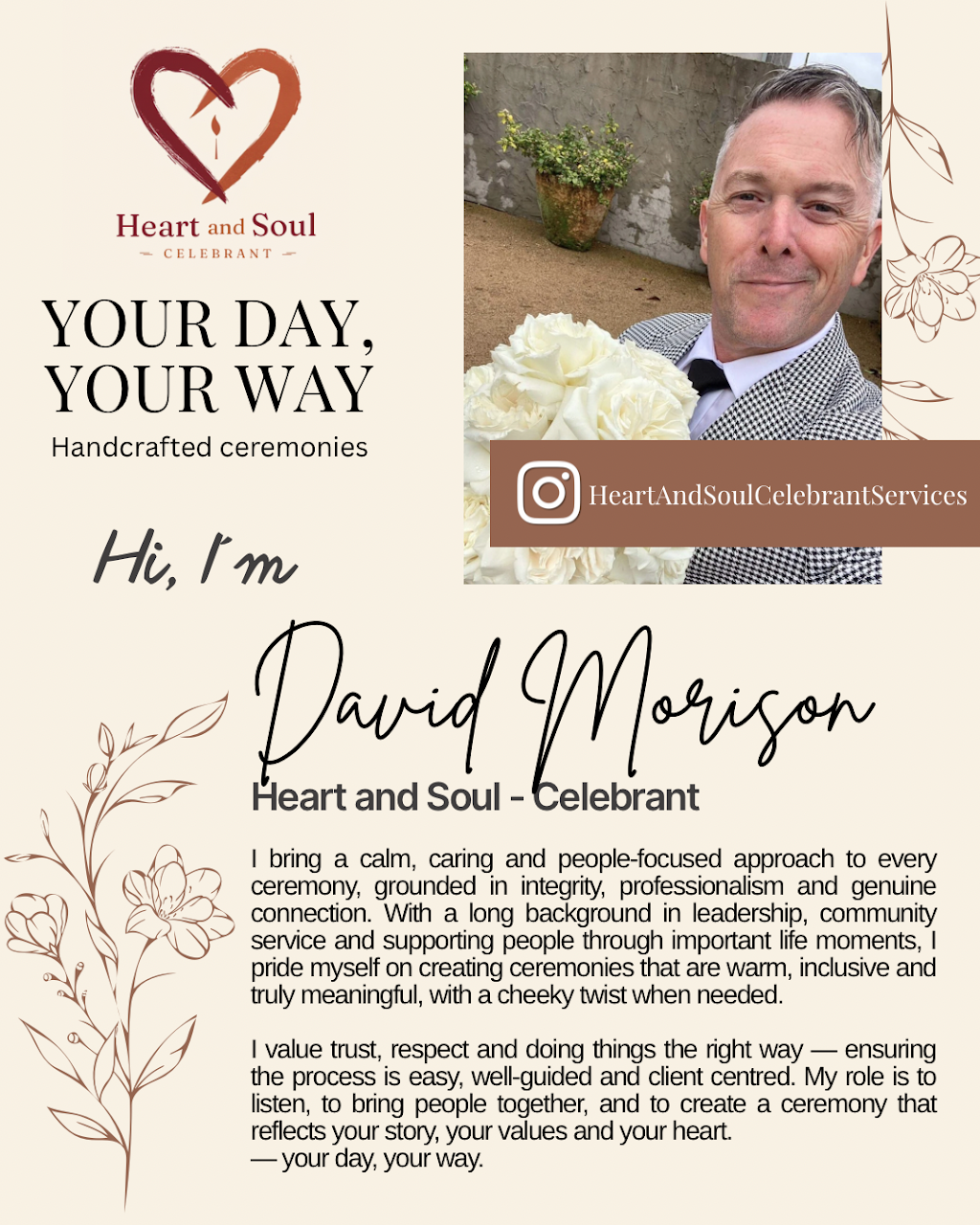 Heart and Soul Celebrant | 28 Reid Ln, Bass VIC 3991, Australia | Phone: 0494 638 246