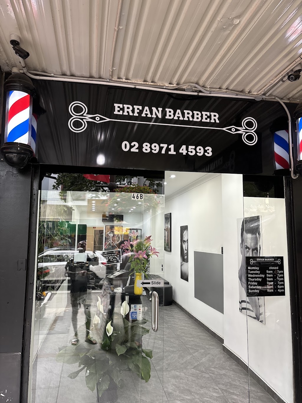 ERFAN Barber | 46B Darlinghurst Rd, Potts Point NSW 2011, Australia | Phone: 0437 757 777