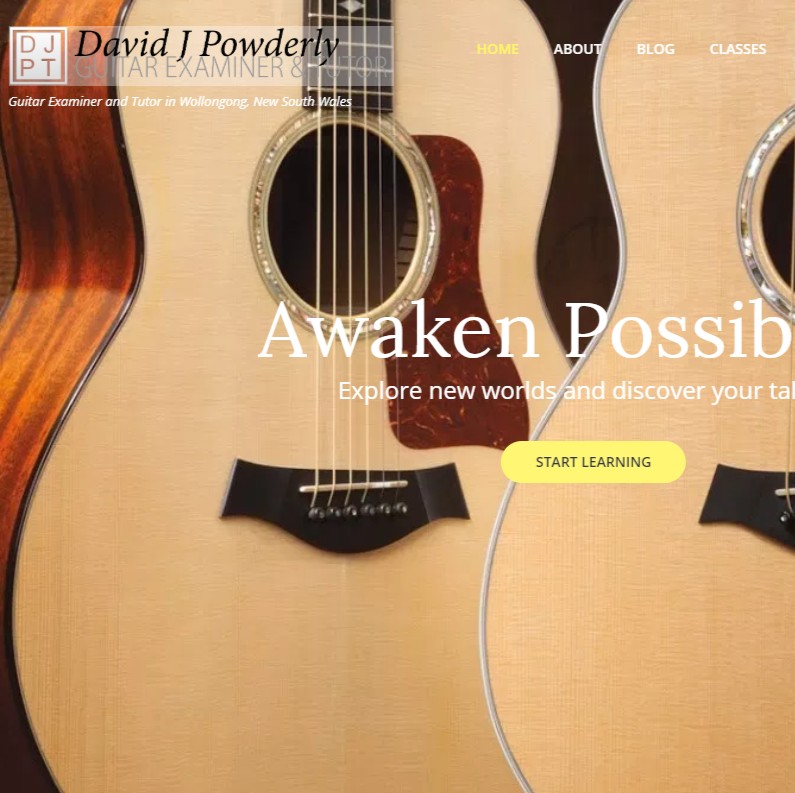 Guitar Tuition - David J Powderly (Wollongong) (17 Kruger Ave) Opening Hours