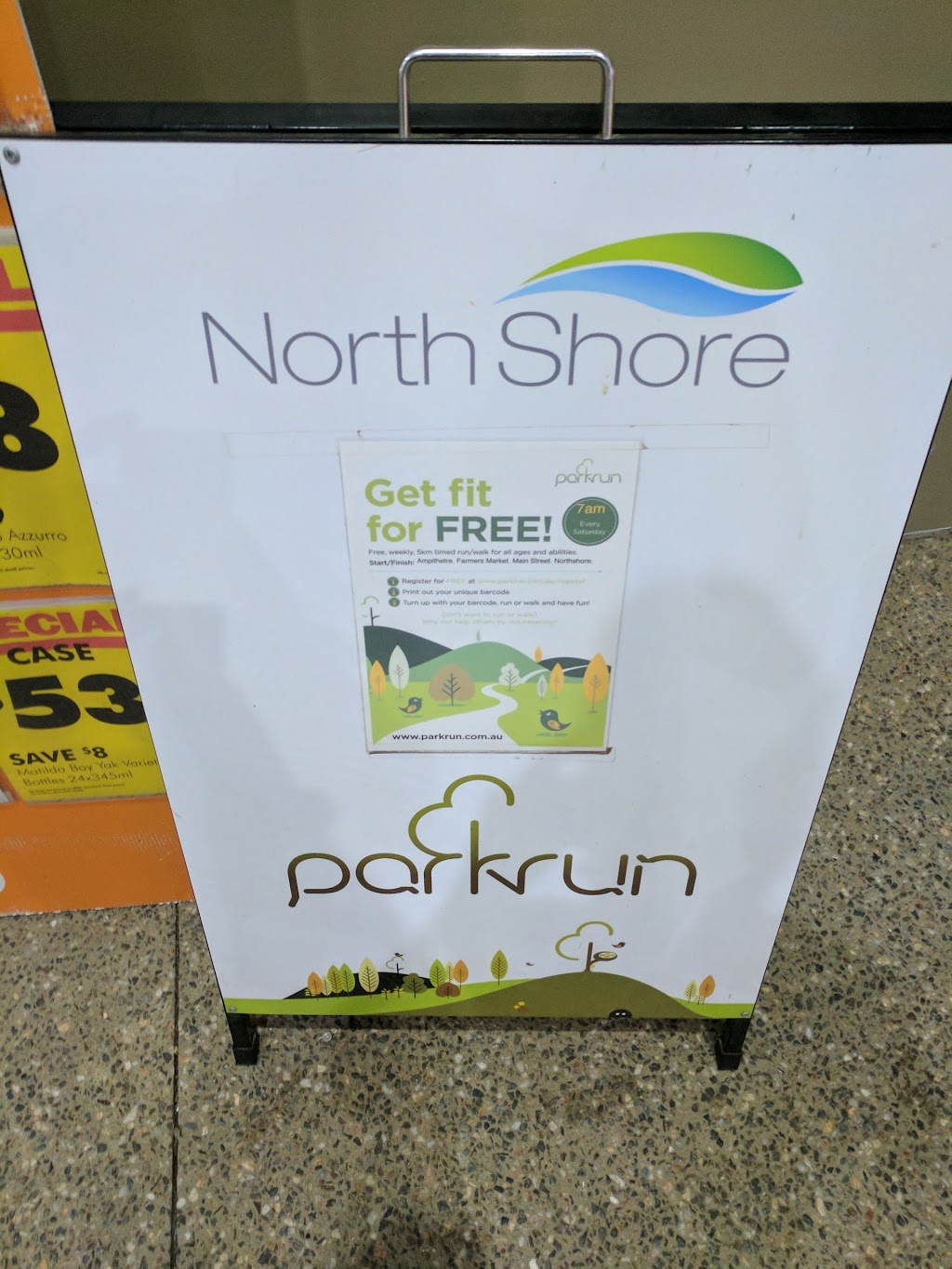 North Shore parkrun Start/Finish | End of Farmers Markets, Main St, Burdell QLD 4818, Australia