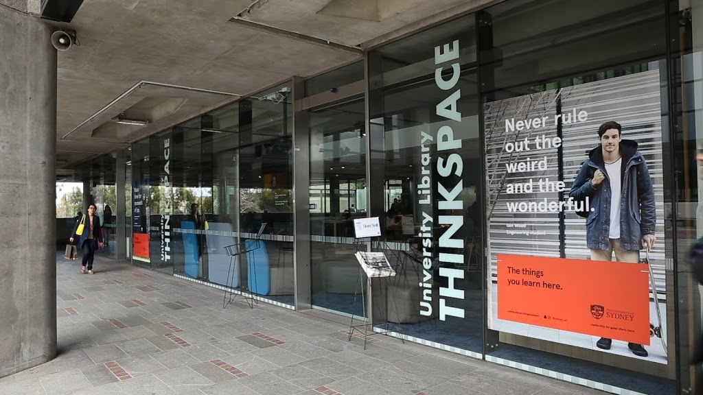 ThinkSpace University of Sydney Library | Level 2, Jane Foss Russell Building G02 160 City Road The University of, Sydney, Darlington NSW 2006, Australia | Phone: (02) 8627 7357
