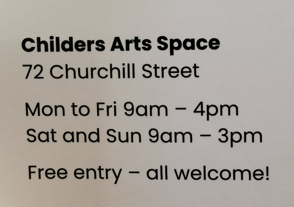 Childers Arts Space | 72 Churchill St, Childers QLD 4660, Australia | Phone: (07) 4130 4876