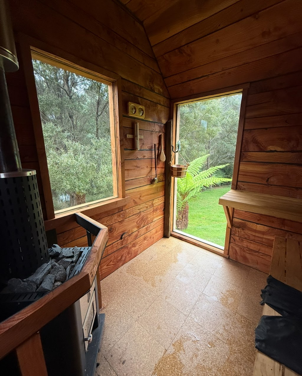 Tailrace Sauna & Plunge | 3 Coxs Ln, Branxholm TAS 7261, Australia | Phone: 0481 182 910