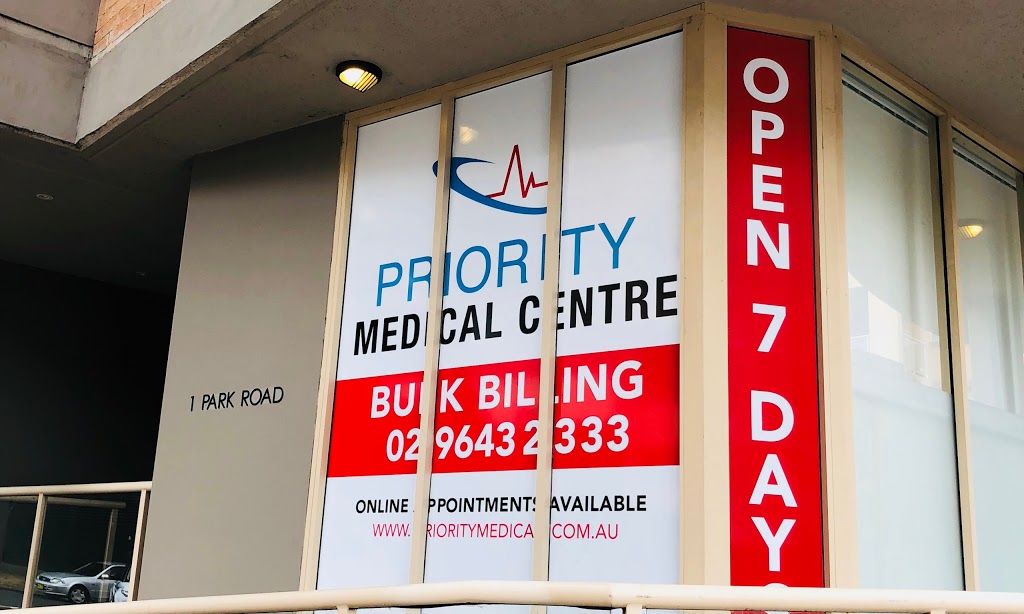 Priority Medical Centre Auburn | hospital | 1/1 Park Rd, Auburn NSW 2144, Australia | 0296432333 OR +61 2 9643 2333