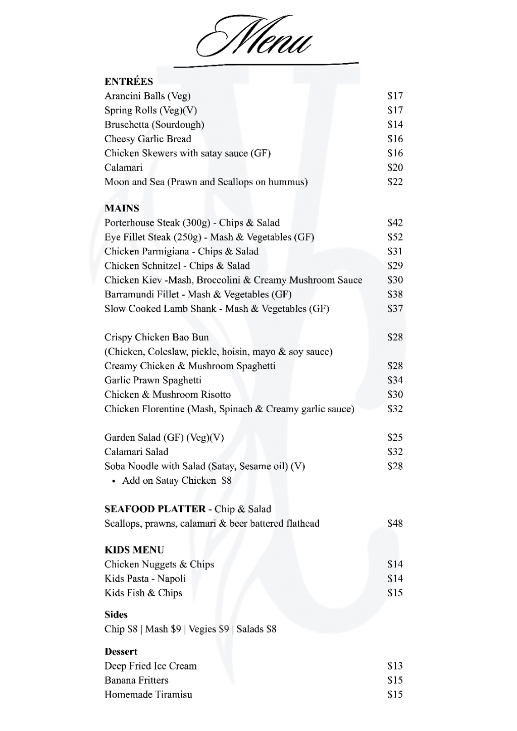 York Cove Restaurant | 2a Ferry Blvd, George Town TAS 7253, Australia | Phone: (03) 6351 5756