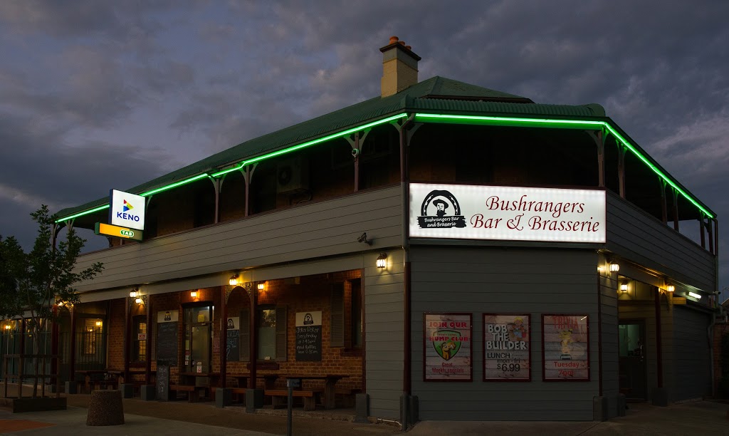 Bushrangers Bar & Brasserie | lodging | 46 High St, Largs NSW 2320, Australia | 0249301201 OR +61 2 4930 1201
