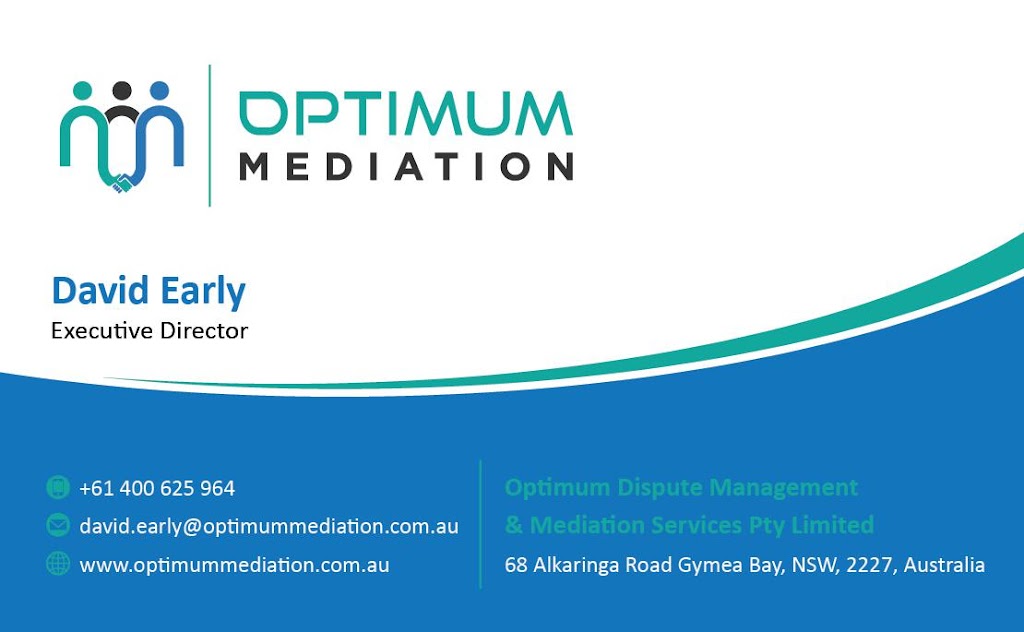 Optimum Mediation |  | 68 Alkaringa Rd, Gymea Bay NSW 2227, Australia | 0400625964 OR +61 400 625 964