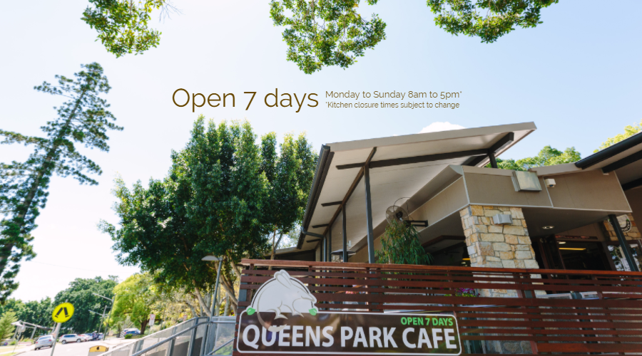 Queens Park Cafe & Kiosk | cafe | 10a Merle Finimore Ave, Ipswich QLD 4305, Australia | 0732815167 OR +61 7 3281 5167