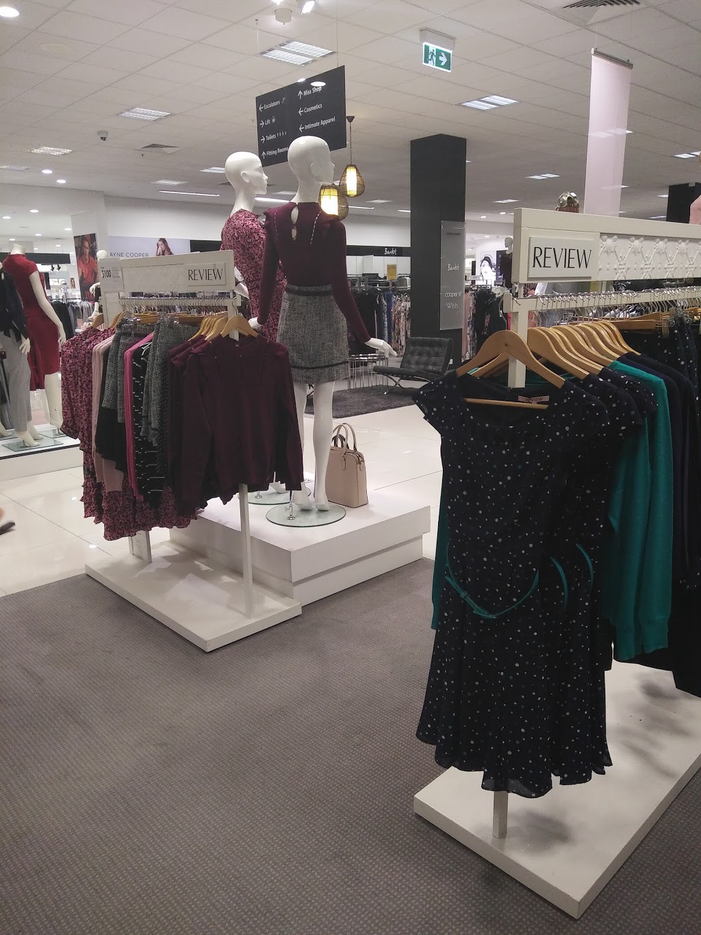 Review - Myer womenswear, Stockland Shopping Centre, 310 Ross River Rd ...