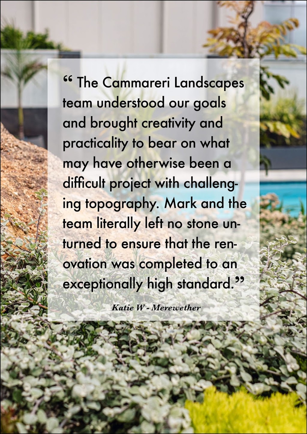 Cammareri Landscapes | 100 Quorrobolong Rd, Cessnock NSW 2325, Australia | Phone: (02) 4990 1602