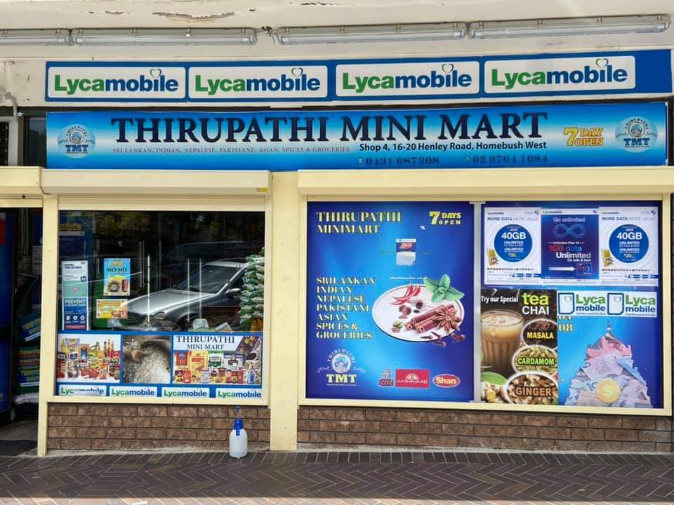 Thirupathi Mini Mart | 474A Liverpool Rd, Strathfield South NSW 2136, Australia | Phone: (02) 8021 5012