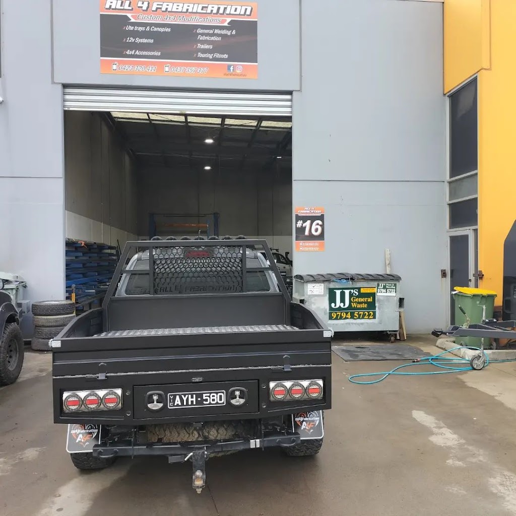 All 4 Fabrication | 65 Ure Rd, Gembrook VIC 3783, Australia | Phone: 0400 184 220