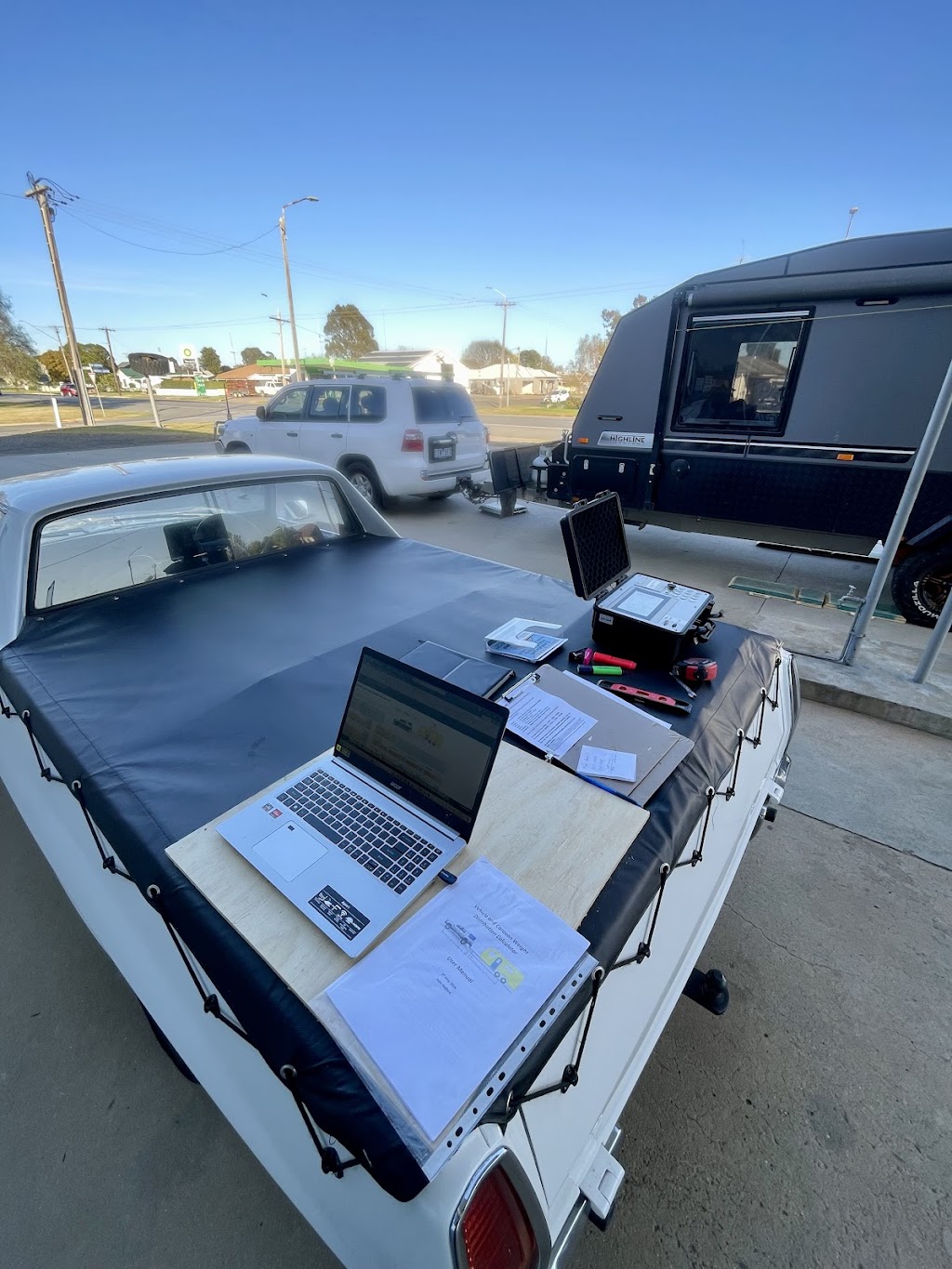 QUICK CHECK DRIVE-THRU CARAVAN WEIGHBRIDGE | 236-246 Murray St, Finley NSW 2713, Australia | Phone: 0484 360 928