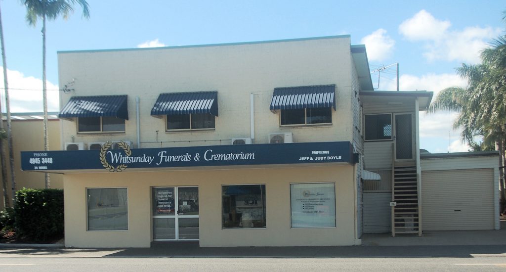 Whitsunday Funerals & Crematorium Proserpine | 87 Main St, Proserpine QLD 4800, Australia | Phone: (07) 4945 3448