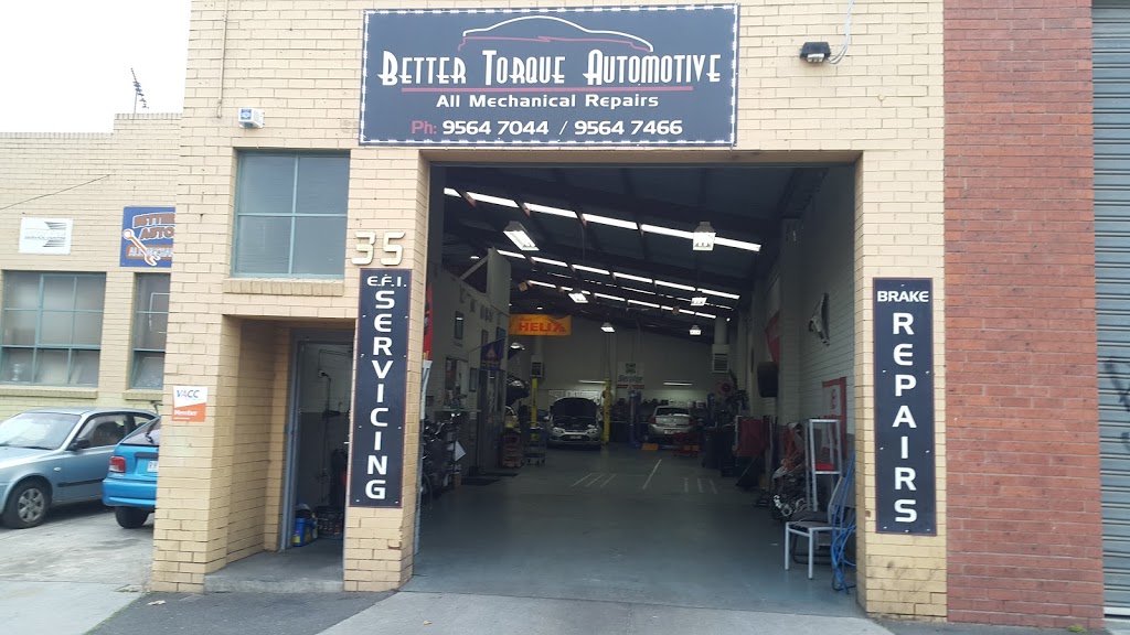 Better Torque Automotive | car repair | 40 Oxford St, Oakleigh VIC 3166, Australia | 0395647044 OR +61 3 9564 7044