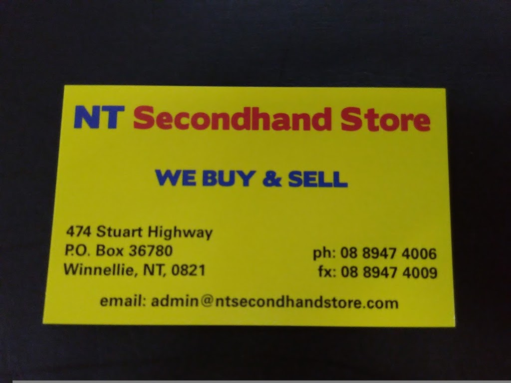 NT Secondhand Store | 474 Stuart Hwy, Winnellie NT 0820, Australia | Phone: (08) 8947 4006