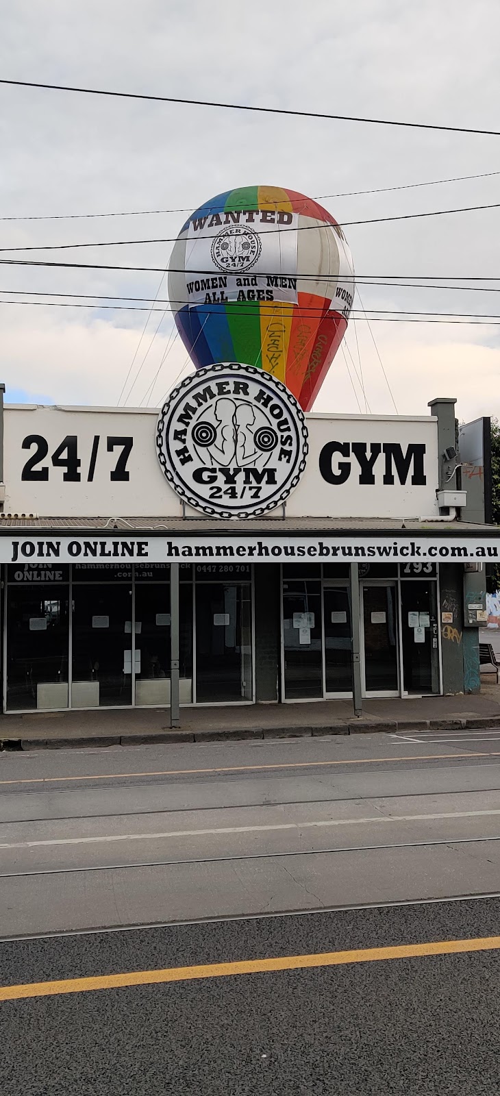 Hammer House 24/7 Gym | gym | 793-796 Sydney Rd, Brunswick VIC 3056, Australia | 0447280701 OR +61 447 280 701