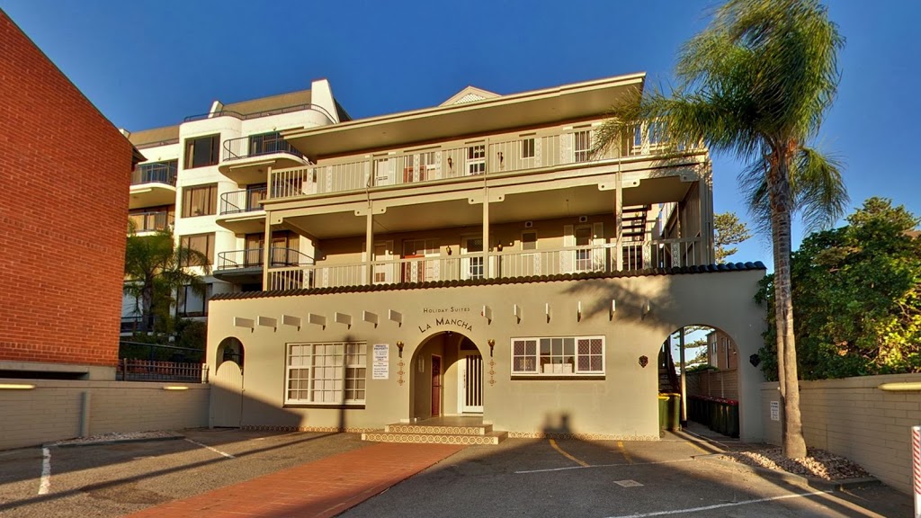 La Mancha Holiday Suites | real estate agency | 8 St Johns Row, Glenelg SA 5045, Australia | 0882952345 OR +61 8 8295 2345