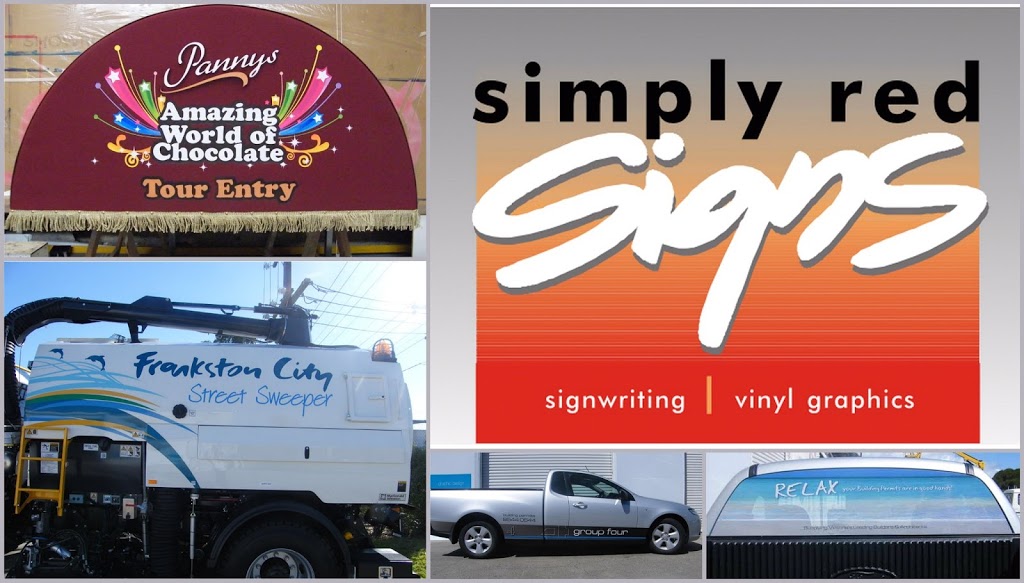 Simply Red Signs | store | 1/63 Brunel Rd, Seaford VIC 3198, Australia | 0397769744 OR +61 3 9776 9744