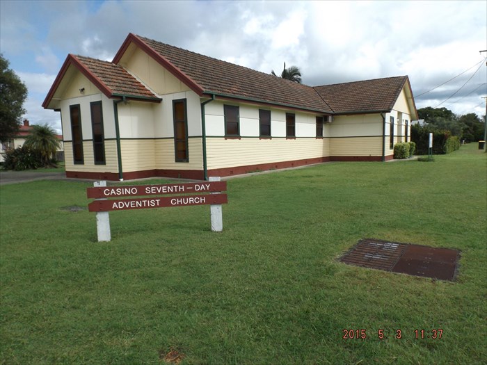 Casino Seventh-day Adventist church | church | 140 Centre St, Casino NSW 2470, Australia | 0414565603 OR +61 414 565 603