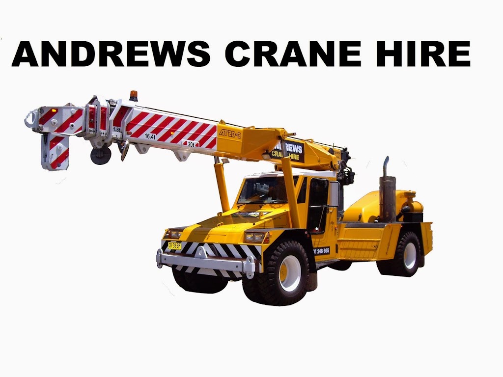 Andrews Crane Hire Pty Ltd | Grand Ave, Camellia NSW 2142, Australia | Phone: (02) 8328 1200