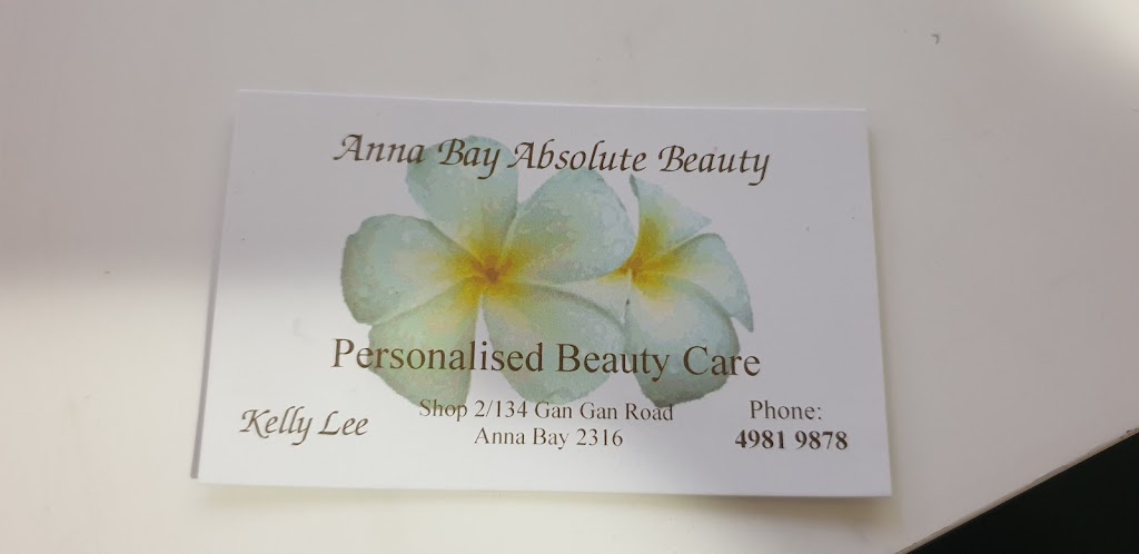 Anna Bay Absolute Beauty | beauty salon | 2/134 Gan Gan Rd, Anna Bay NSW 2316, Australia | 0249819878 OR +61 2 4981 9878