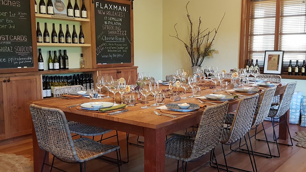 Flaxman Wines | restaurant | 662 Flaxmans Valley Rd, Flaxman Valley SA 5235, Australia | 0411668949 OR +61 411 668 949