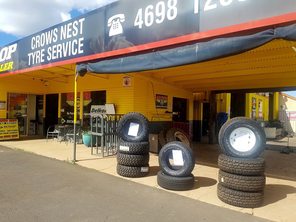 Crow’s Nest Tyre Service | 8 Charlotte St, Crows Nest QLD 4355, Australia | Phone: (07) 4698 1209