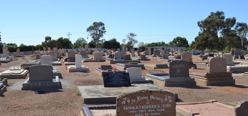 Renmark Cemetery - pre-1950s | cemetery | 286 Arumpo St, Renmark West SA 5341, Australia