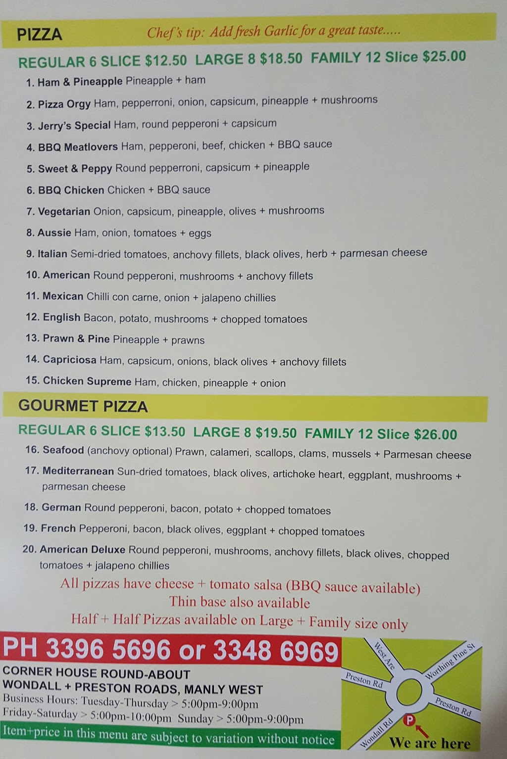 Pizzaland Manly West | 6/212 Preston Rd, Manly West QLD 4179, Australia | Phone: (07) 3396 5696