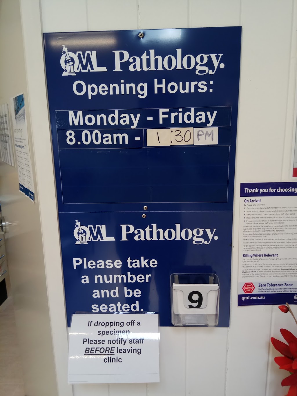 QML Pathology | Bribie Doctors Tenancy B Upper Floor, 25 Second Ave, Bongaree QLD 4507, Australia | Phone: (07) 3410 1582