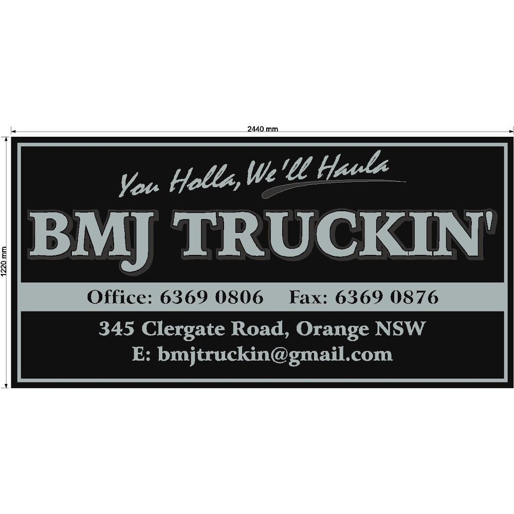 BMJ TRUCKIN | moving company | 64-66 Astill Dr, Orange NSW 2800, Australia | 0263690806 OR +61 2 6369 0806