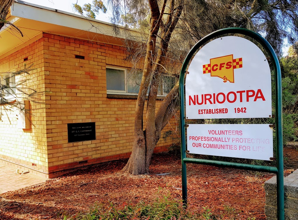 Nuriootpa CFS | fire station | Old Kapunda Rd, Nuriootpa SA 5355, Australia | 0885621503 OR +61 8 8562 1503