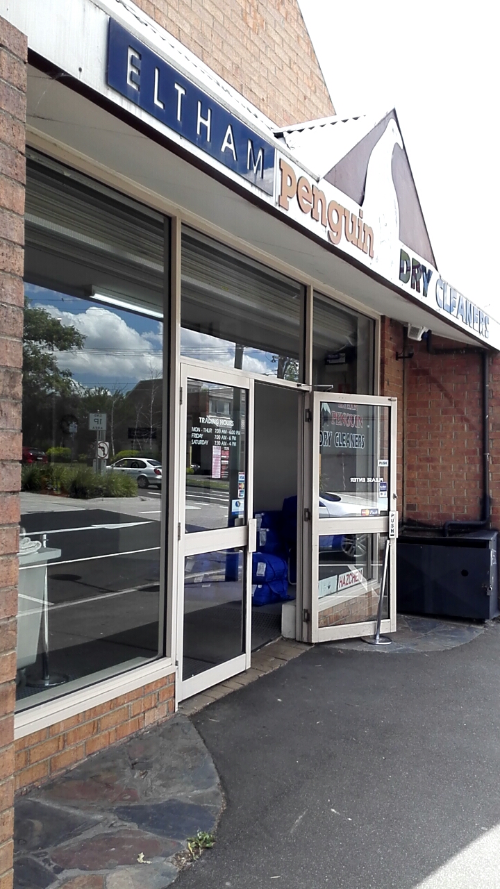 Penguin Dry Cleaners | laundry | 74 Commercial Pl, Eltham VIC 3095, Australia | 0394396047 OR +61 3 9439 6047