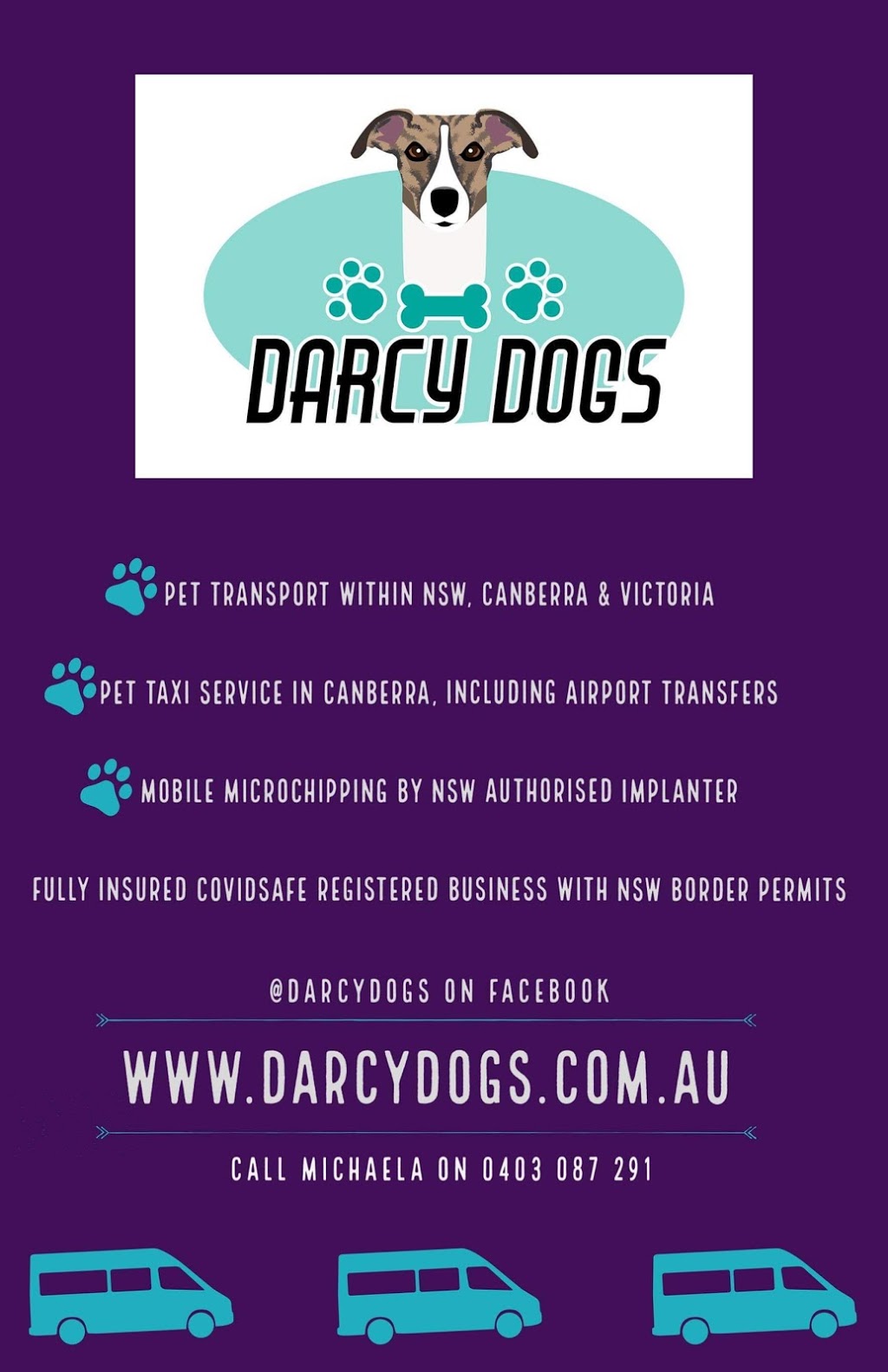 Darcy Dogs |  | 44 Murrumbateman Rd, Murrumbateman NSW 2582, Australia | 0403087291 OR +61 403 087 291