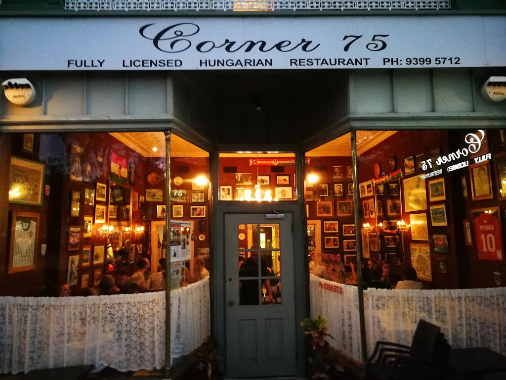 Corner 75 Hungarian Restaurant (75 Frenchmans Rd) Opening Hours