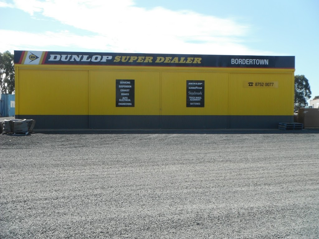 Dunlop Super Dealer | car repair | 4 McLellan Rd, Bordertown SA 5268, Australia | 0887520077 OR +61 8 8752 0077