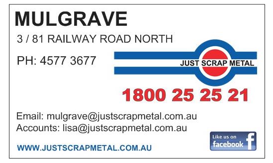Mulgrave Scrap Metal |  | 3/81 Railway Rd N, Mulgrave NSW 2756, Australia | 0245773677 OR +61 2 4577 3677