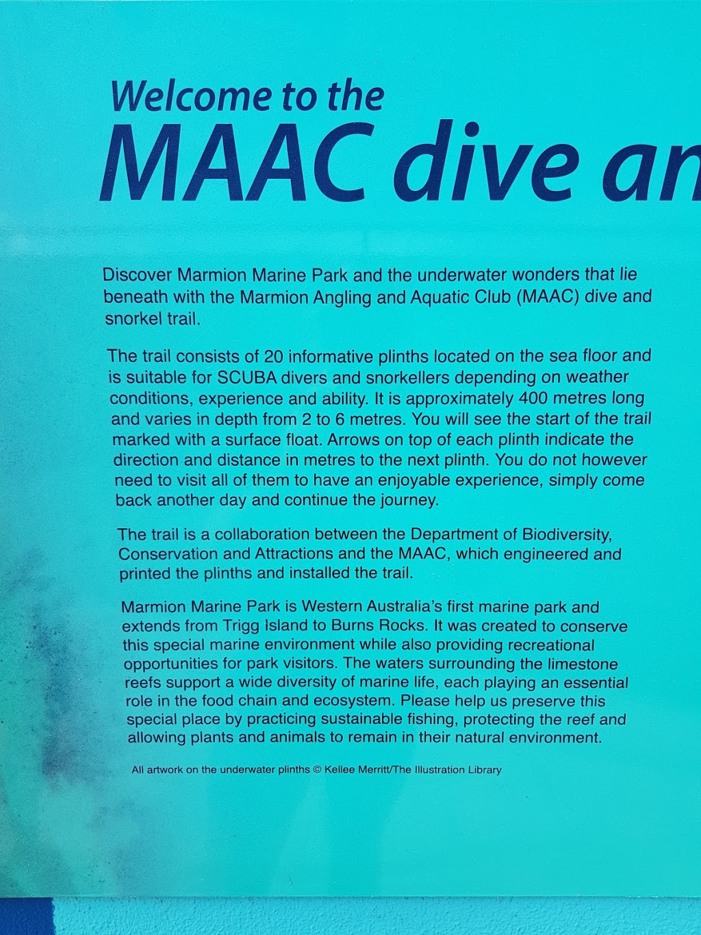 MAAC Dive and Snorkel Trail | amusement park | 18A Gull St, Marmion WA 6020, Australia