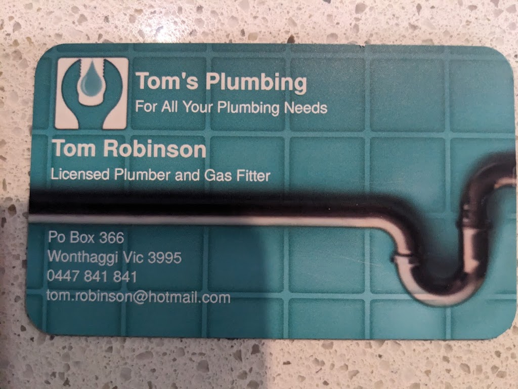 Toms Plumbing | 17 Regency Dr, North Wonthaggi VIC 3995, Australia | Phone: 0447 841 841