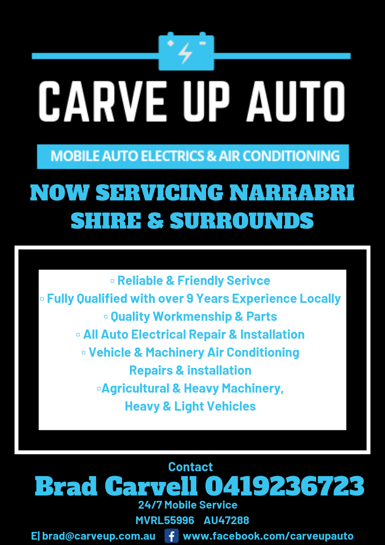 Carve Up Auto | car repair | 15 Yeran St, Narrabri NSW 2390, Australia | 0419236723 OR +61 419 236 723