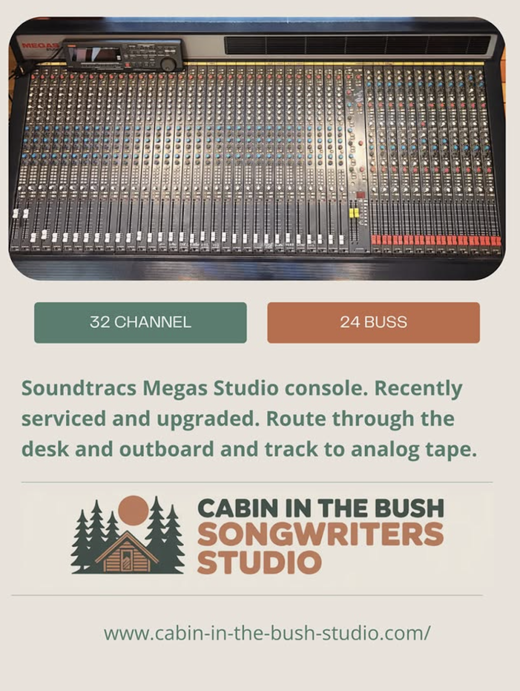 Cabin in the Bush Songwriters Studio | 15 Blake St, Carrington NSW 2324, Australia | Phone: 0426 886 468