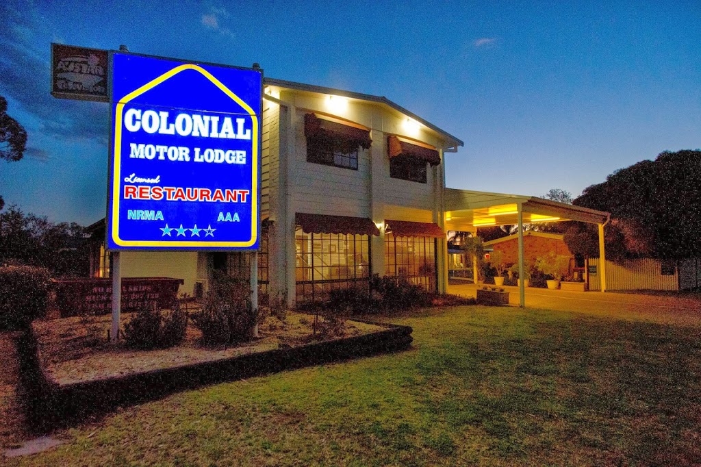 Colonial Motor Lodge | lodging | 9 Guernsey St, Scone NSW 2337, Australia | 0265451700 OR +61 2 6545 1700