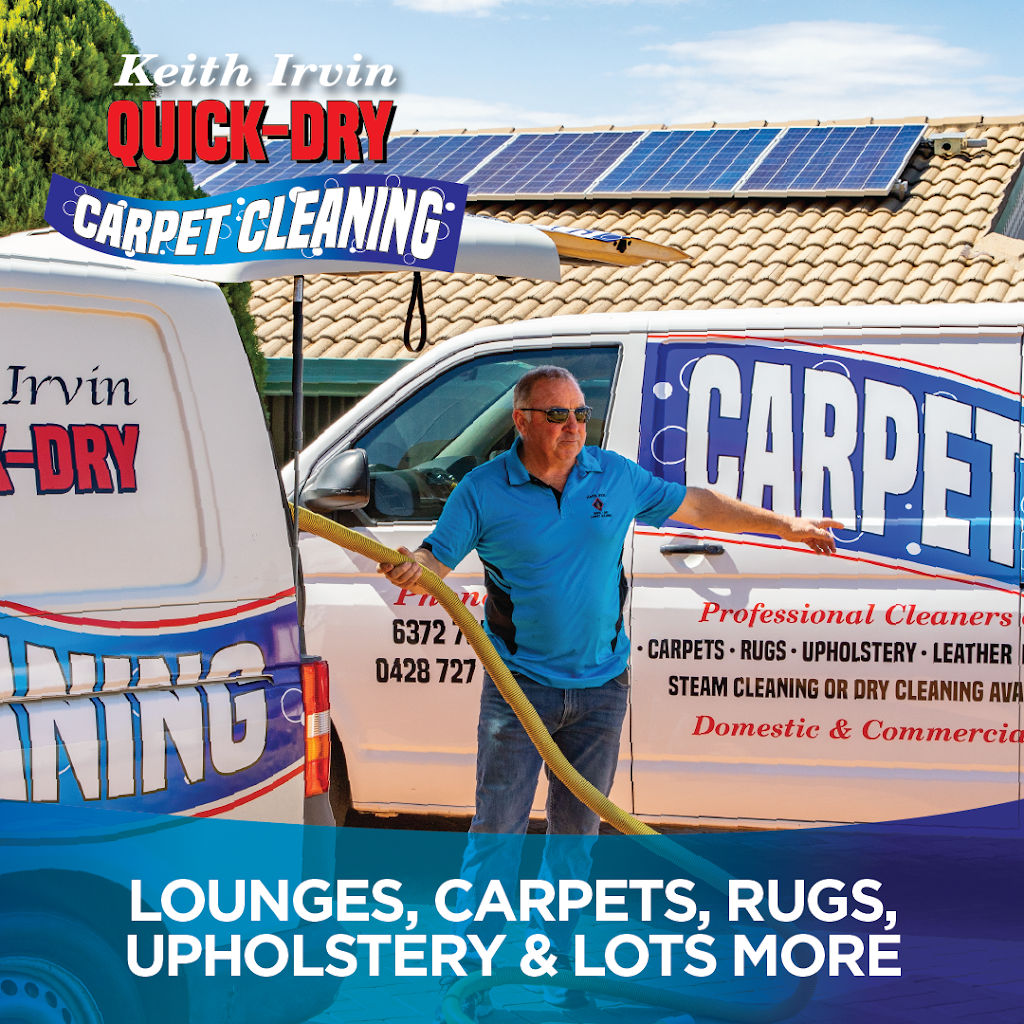 Keith Irvin Quick-Dry Carpet Cleaning | 18a Inglis St, Mudgee NSW 2850, Australia | Phone: (02) 6372 7658